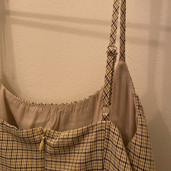 Princess Polly Yellow Plaid Dress - Picture 8 of 8